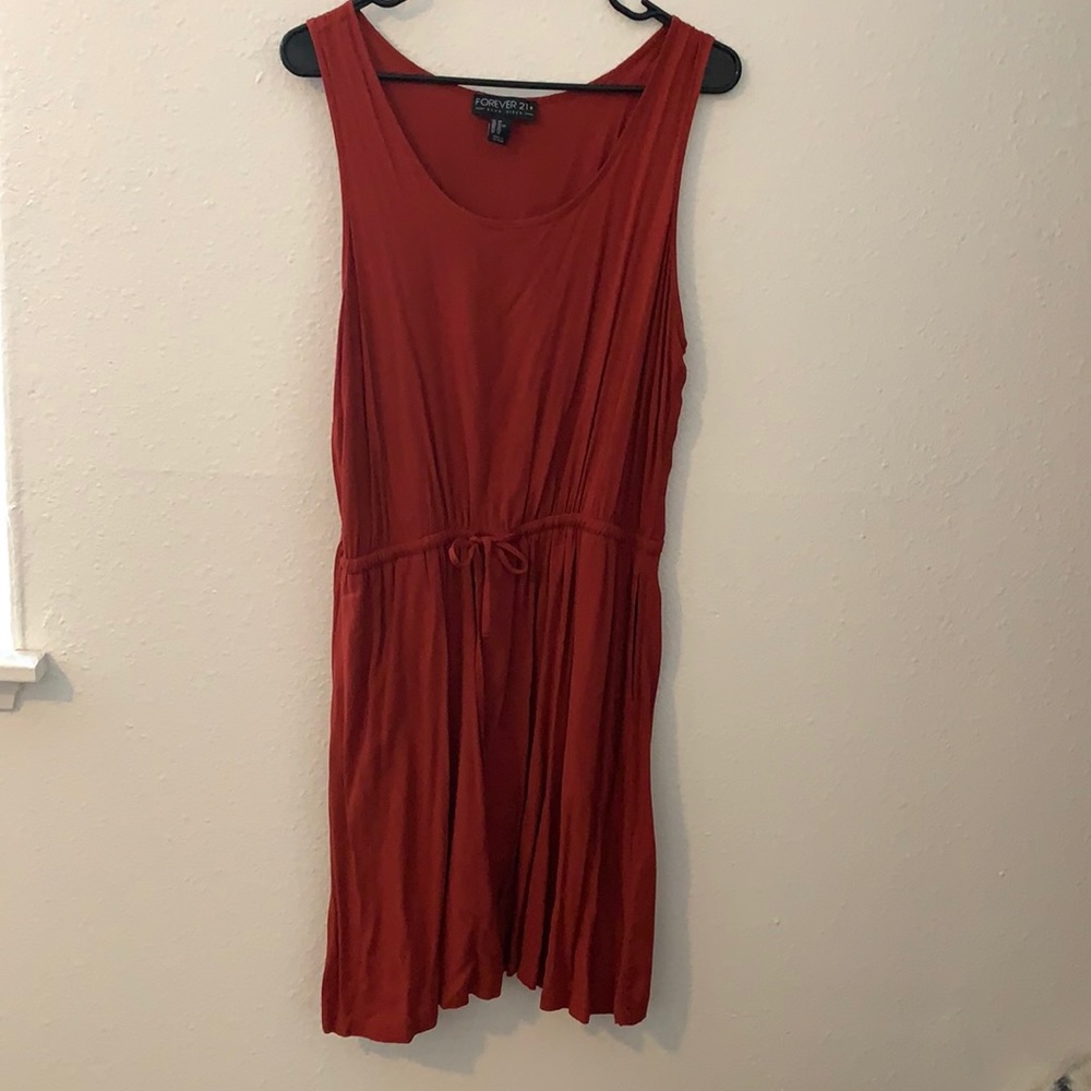 Red orange Forever 21 XL Dress